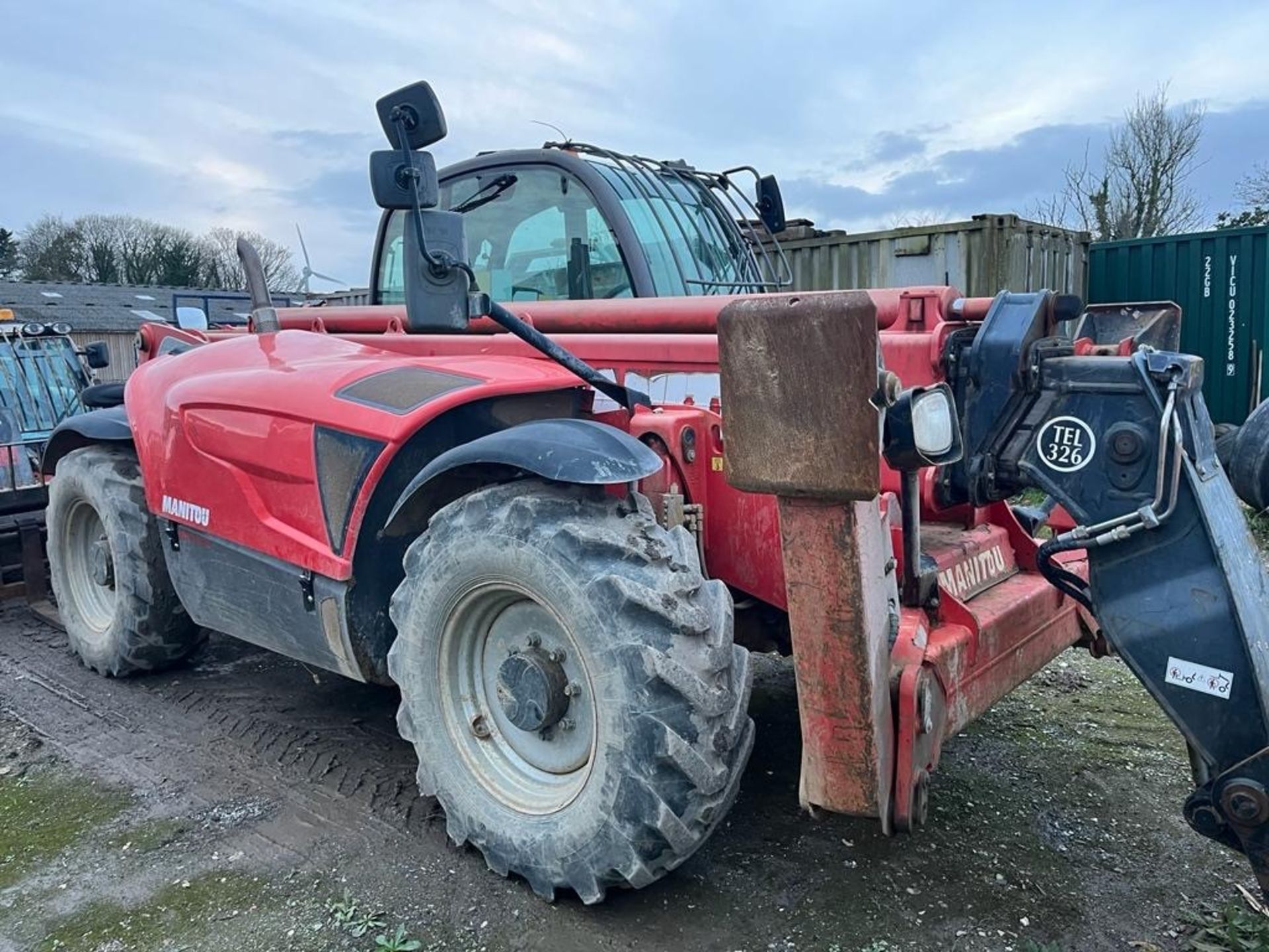 Manitou MT1440 4WD telescopic arm telehandler, Series ST3B, reg. no. KX14 CXG, serial no. 935268 (