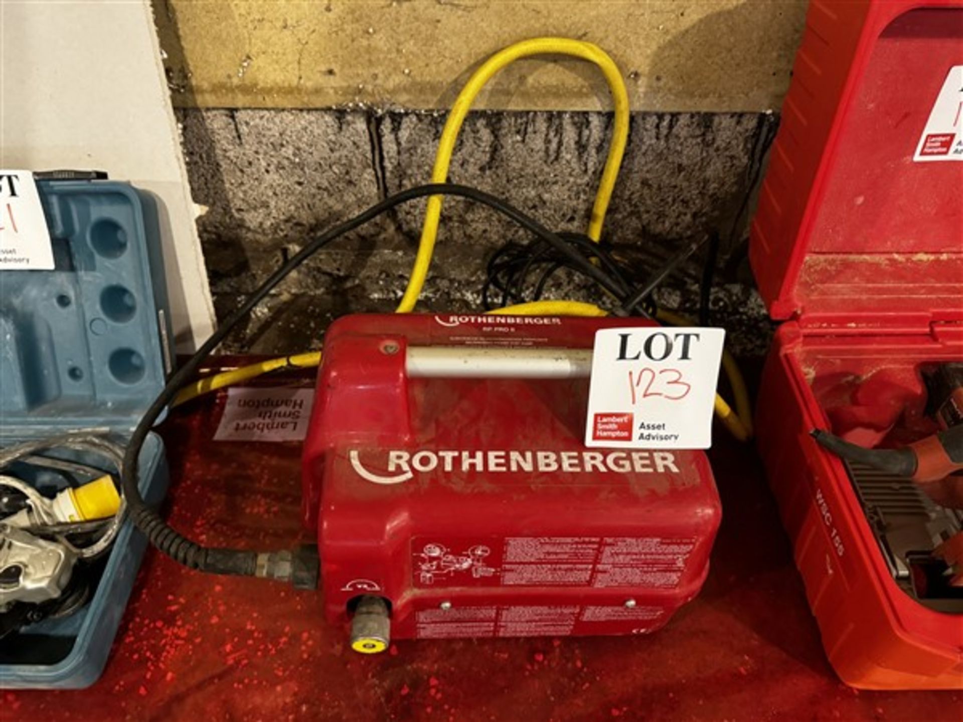 Rothenberger RP Pro 11 self priming power test pump