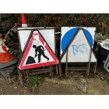 Site signage and traffic cones (assorted)