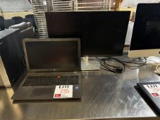HP Laptop & Dell monitor Model: 3168MGW (No charger)