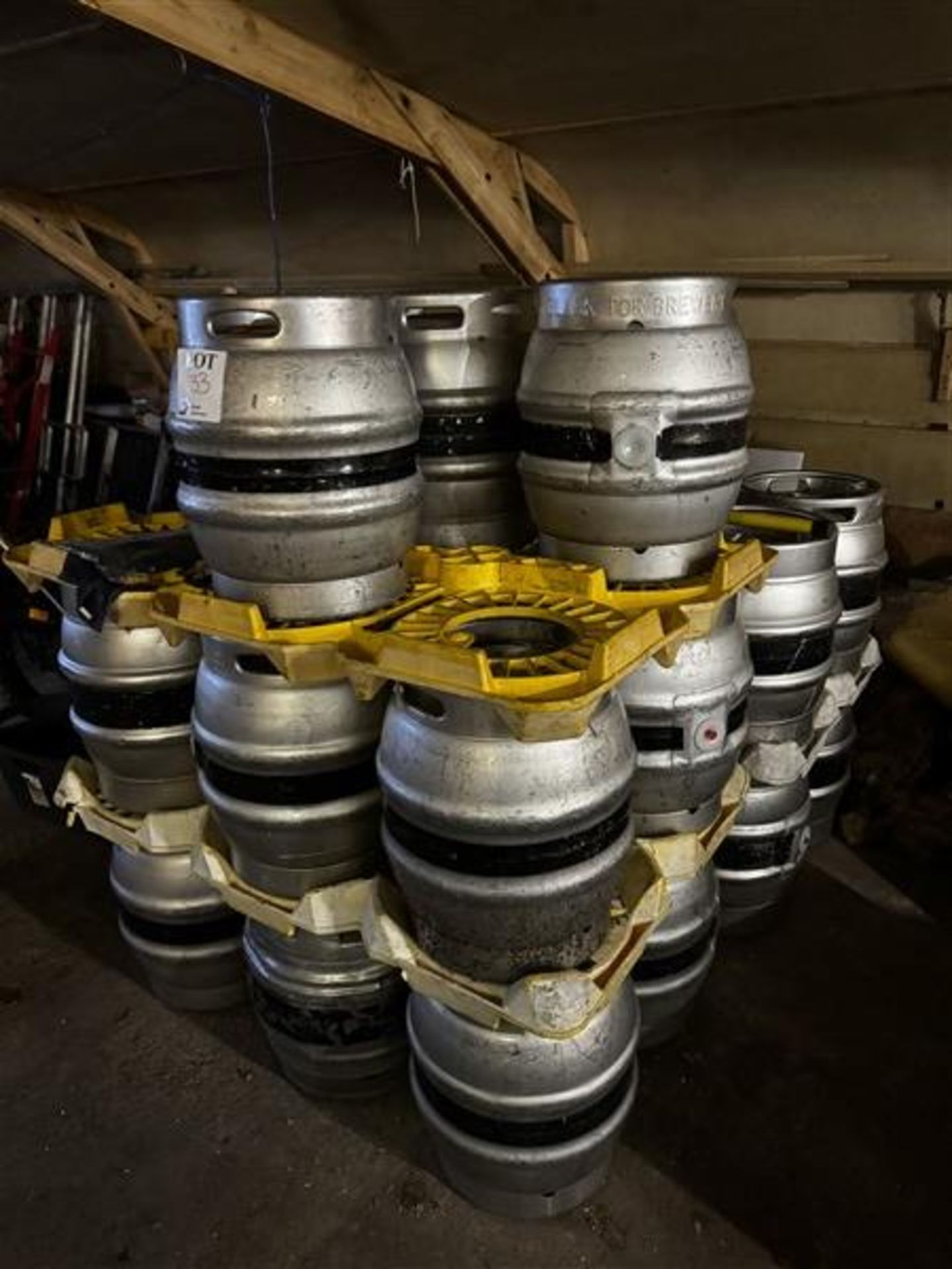 Twenty seven 9 gallon kegs (please note: this lot will require re-branding after purchase) - Image 2 of 3