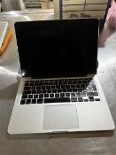 Mac Book Pro SN: C02NKVMAG3QJ With charger & carry case