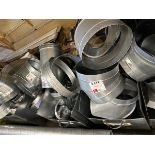 Twelve boxes/bags of assorted ducting fittings (various sizes)