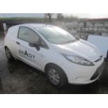 Ford Fiesta 1.4 TDCi 70 van, reg no. YR61 UMW, recorded mileage 117,000 (approx)