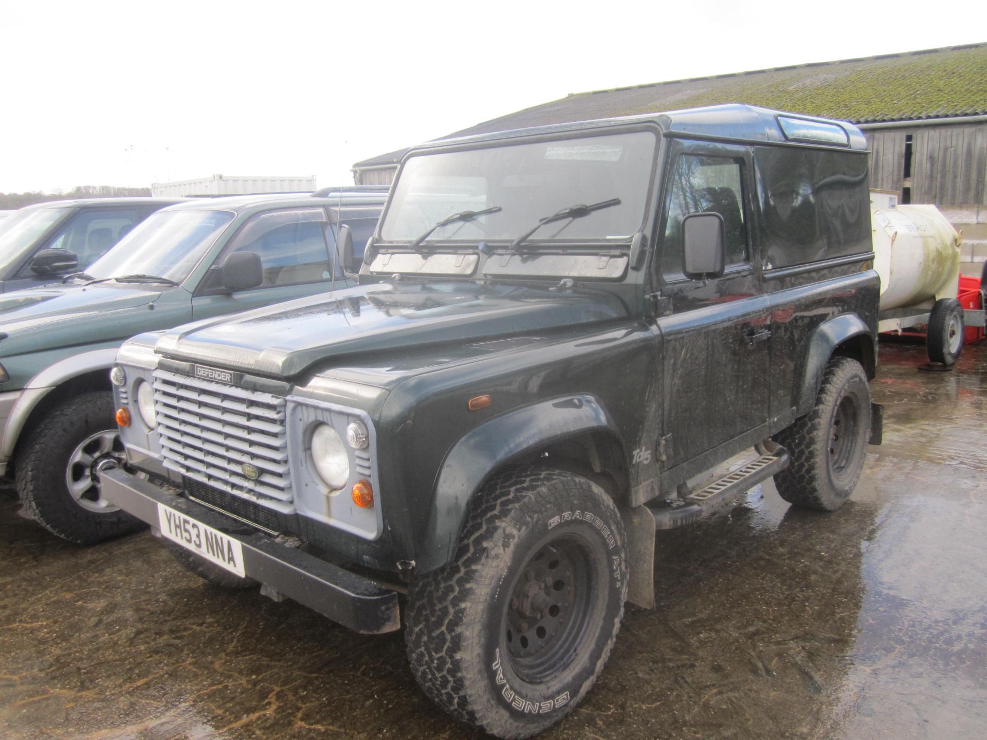 Landrover Defender 90 County TD5 2.5 4WD station wagon, reg no. YH53 NNA (2003), recorded mileage - Image 2 of 15