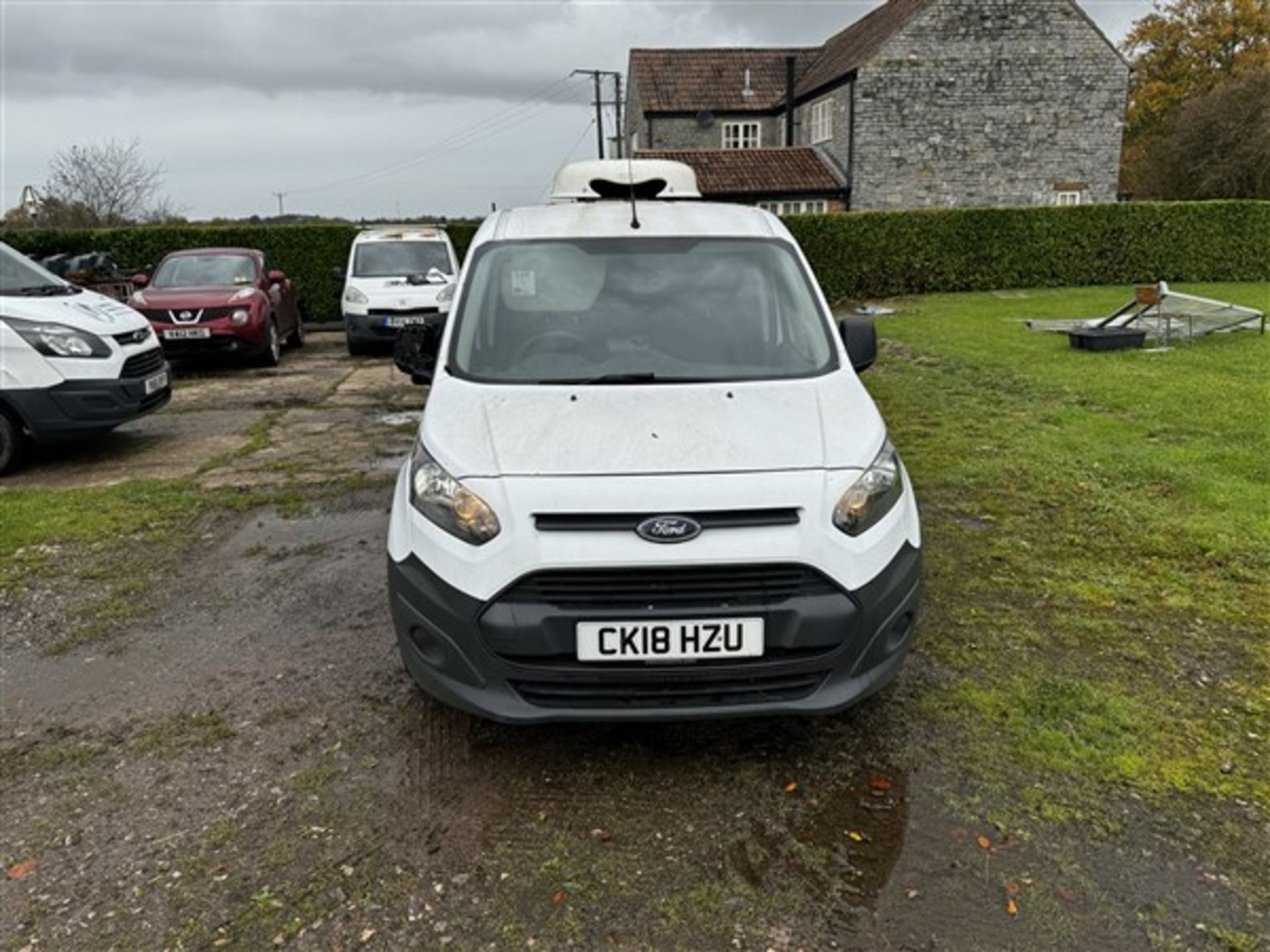 Ford Transit Connect refridgerated panel van, reg no. CK18 HZU mileage 92,243, one key, V5 - yes - Image 2 of 14