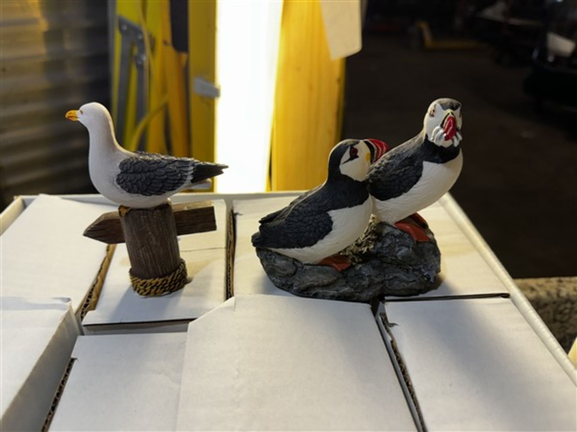 Assorted, boxed, coastal bird decorations - Image 2 of 2