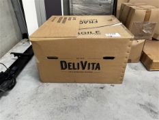 DeliVita olive green pizza oven Batch no: OL-HU-0921-240T (Located at South Brent: Viewing and