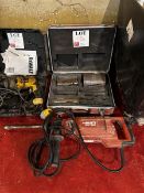 Hilti DD100 drill, 110v with tool box & contents