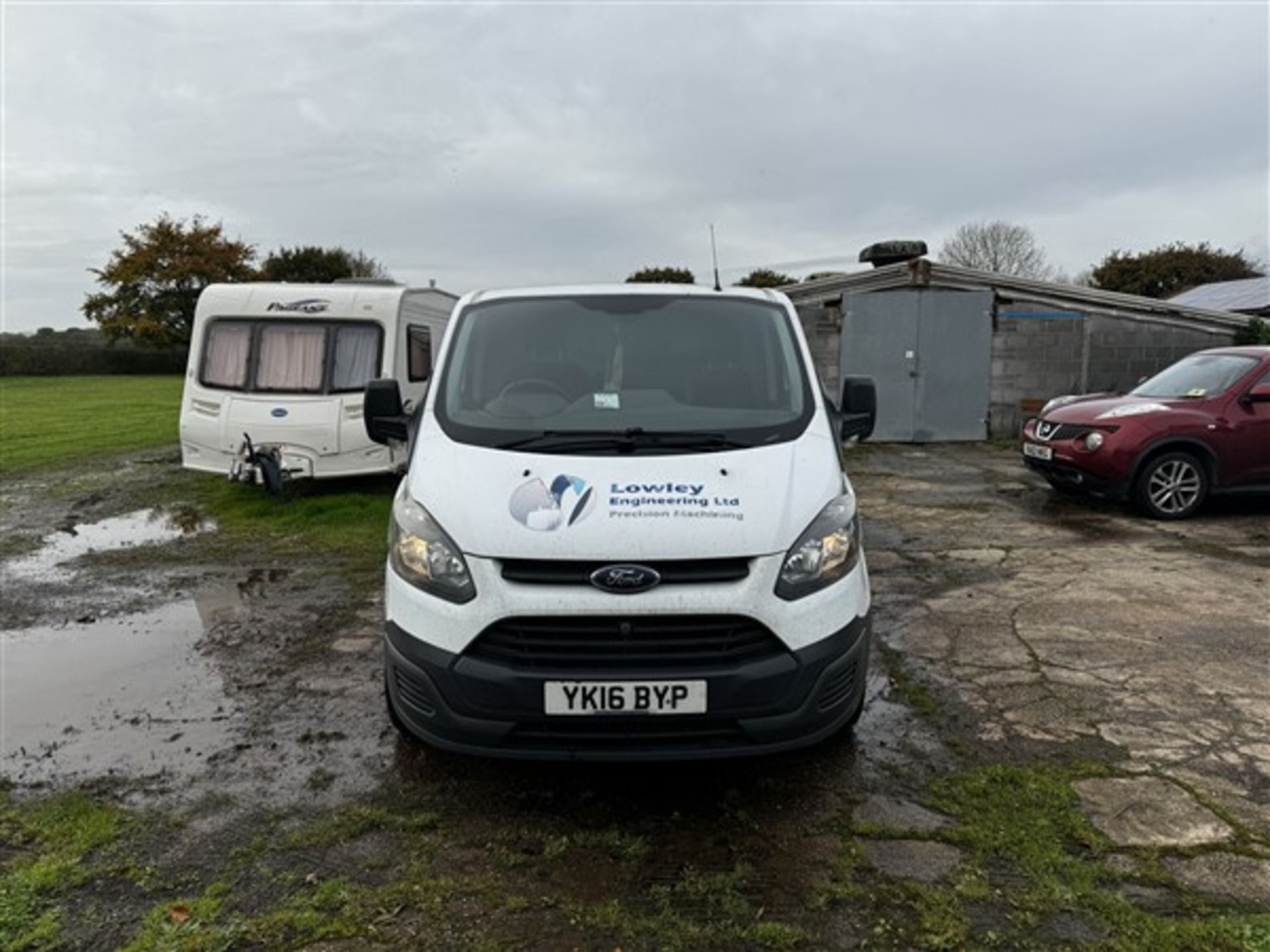 Ford Transit Custom 270 Eco-Tech, reg no. YK16 BYP mileage 227,019, two keys, V5 - yes, missing gear - Image 2 of 14