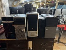 x5 PC's to include: Lenovo, Dell, Zoostorm, HP, & x1 unbranded (No Power Leads)