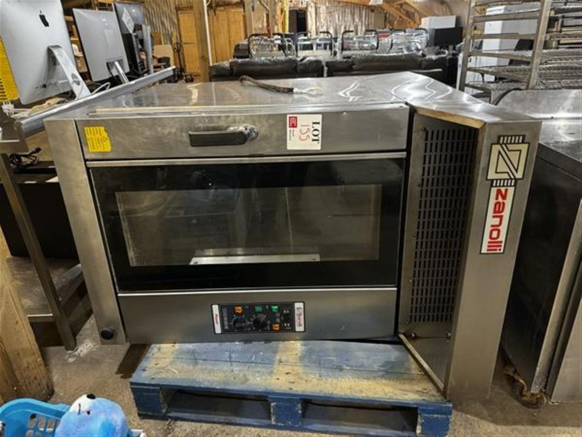 Zanolli 8 shelf convection oven with prover, Model Planet 8E-N+CAPPA, type For no Electric Vent + - Image 2 of 5
