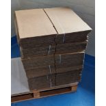 Quantity of Brown Cardboard Boxes - approx. 30cm x 30 cm x 30cm (made up)