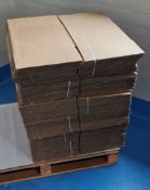 Quantity of Brown Cardboard Boxes - approx. 30cm x 30 cm x 30cm (made up)