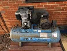 ABAC B522-200 air compressor, 200L, serial no. 40603, year 1993