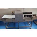 Stainless steel metal detector conveyor (out of commission/not working)
