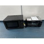 Neff microwave, model S5-5F5 and a Delonghi mini oven model 0190