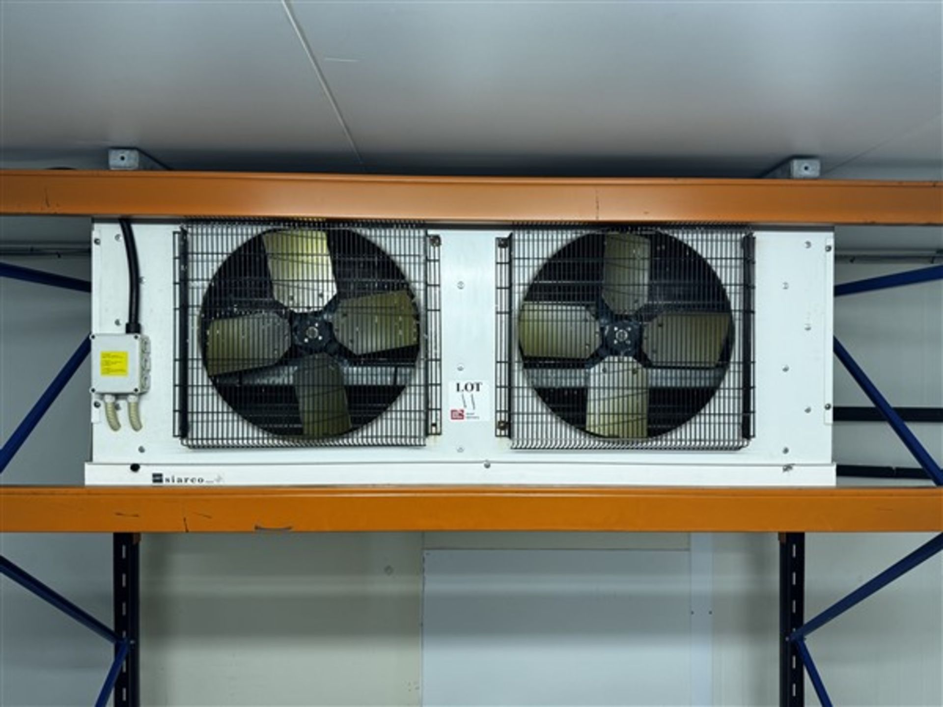 Siarco evaporator, twin fan, no plate