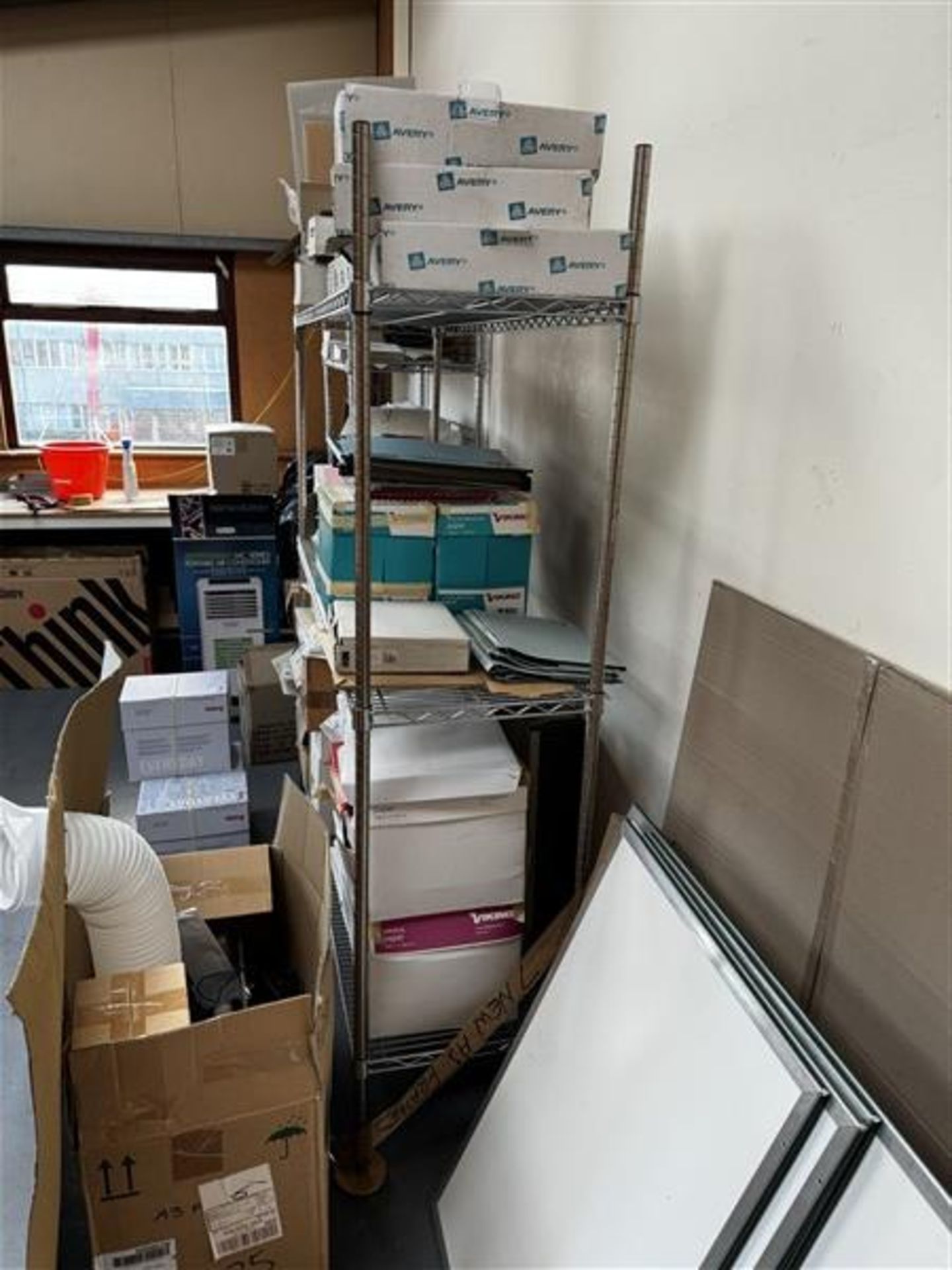 Two mobile catering shelving (excluding contents) - Image 2 of 3