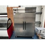 Blizzard refrigeration stainless steel double door refrigerator , serial no. CE2140LW-020102