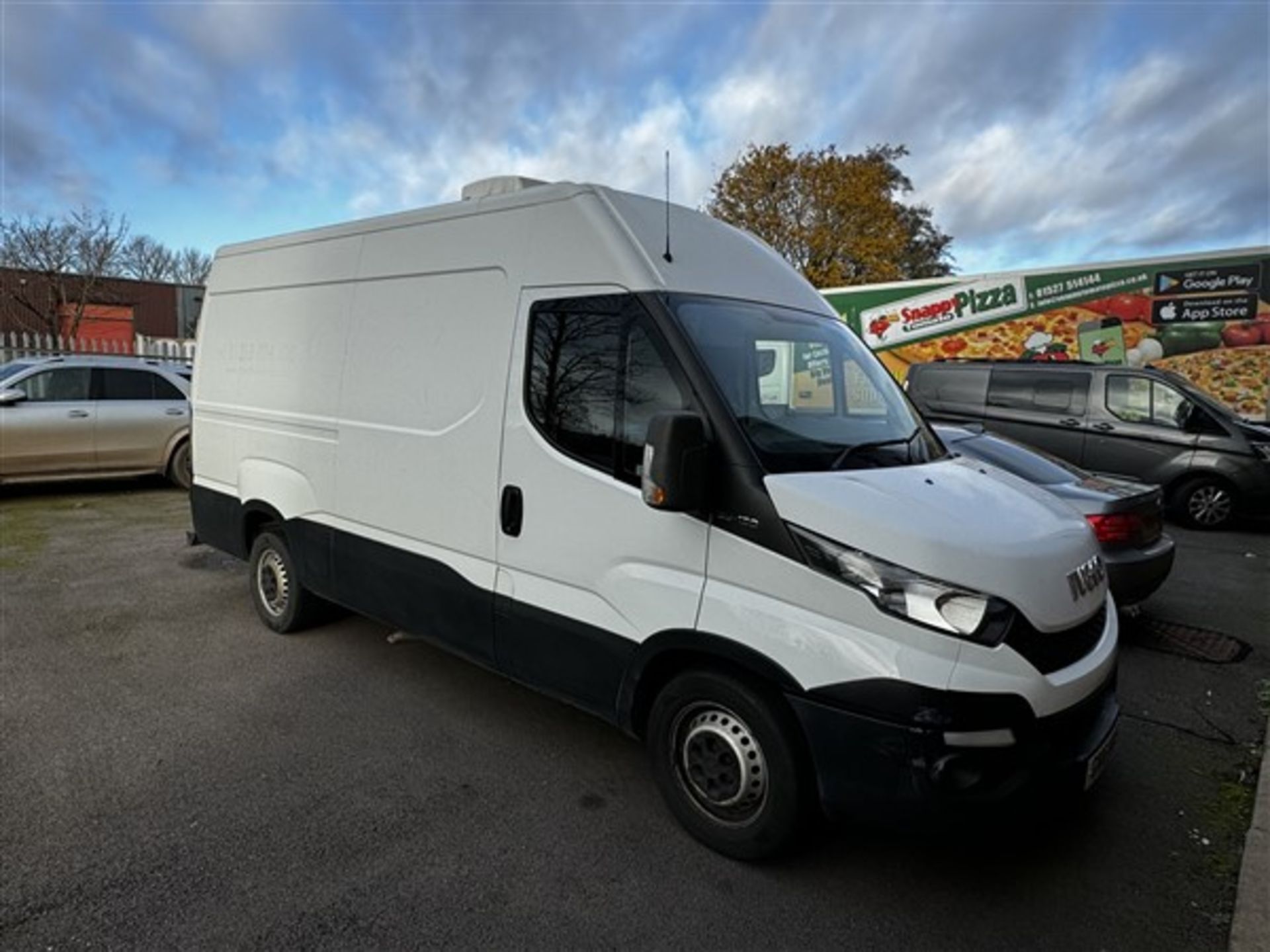 Iveco Daily 35-130 refrigerated panel van, with rear T bar, reg no. GN16 WHS (2016), mileage 222,