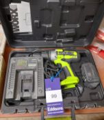 Works cordless drill, with charger