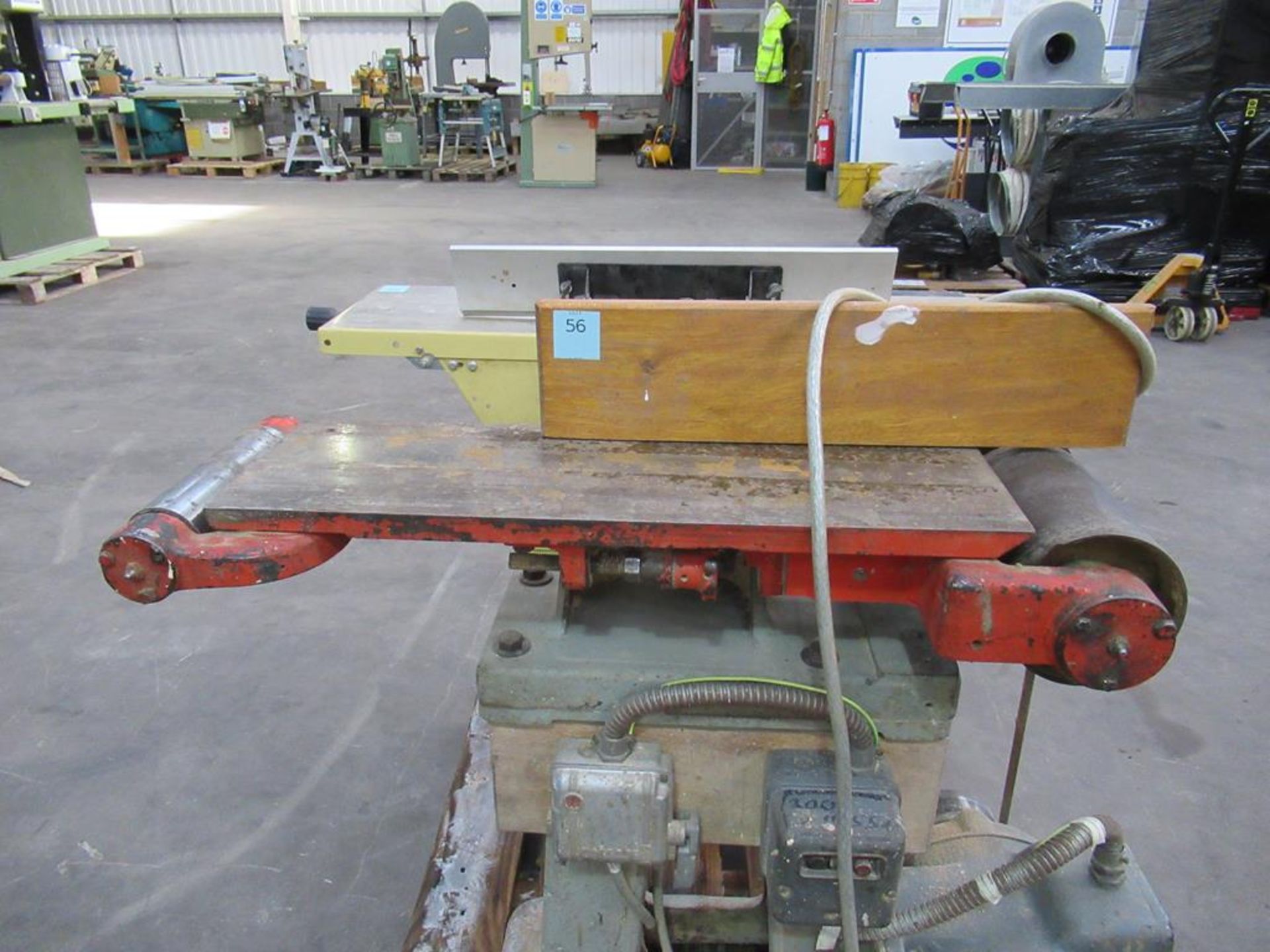 Belt Driven Woodworking Linisher/Horizontal Belt Sander, 3 Phase - Image 4 of 4