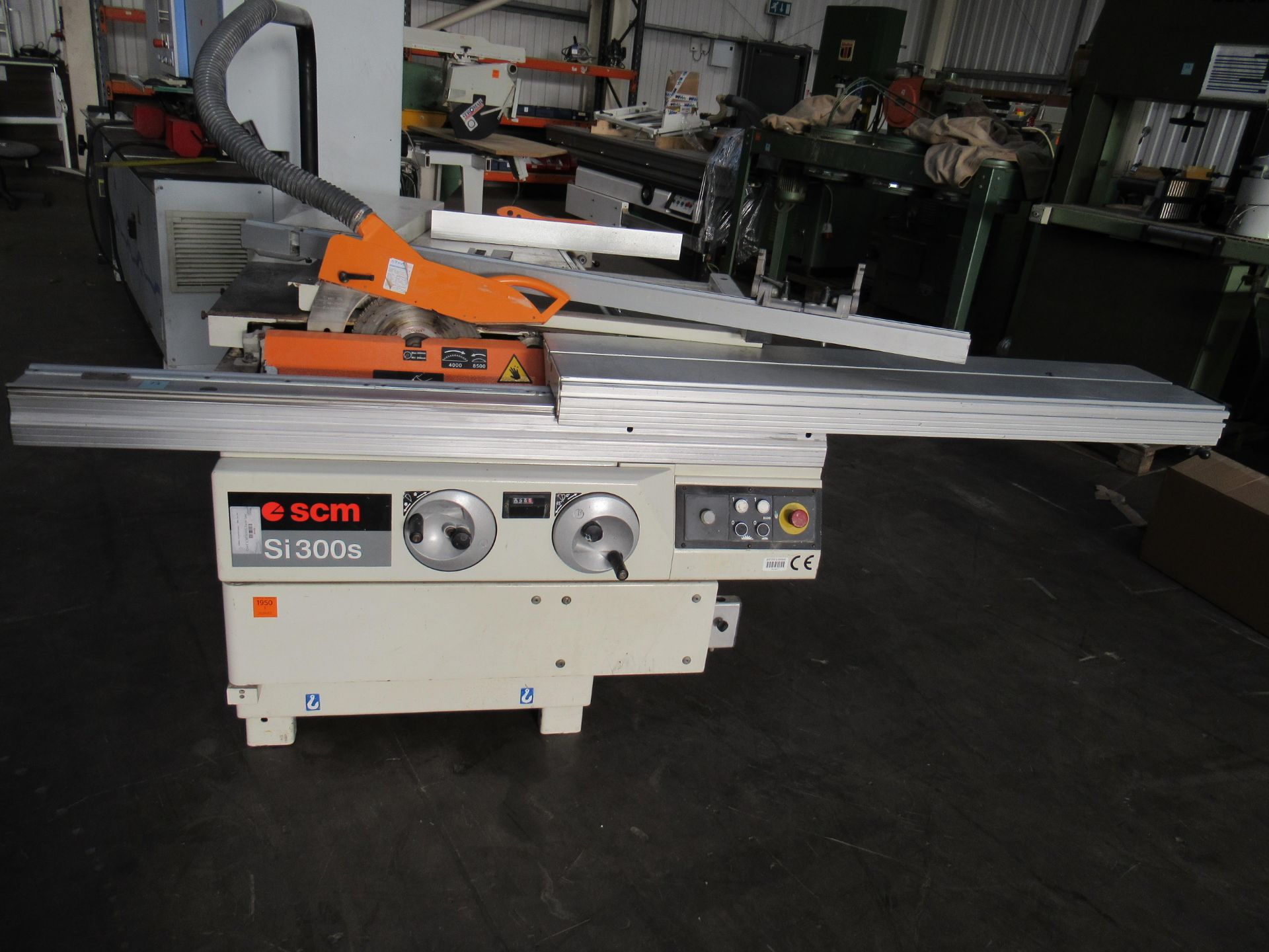 SCM Si 300S sliding table panel saw 415V, YOM 2001, 50Hz