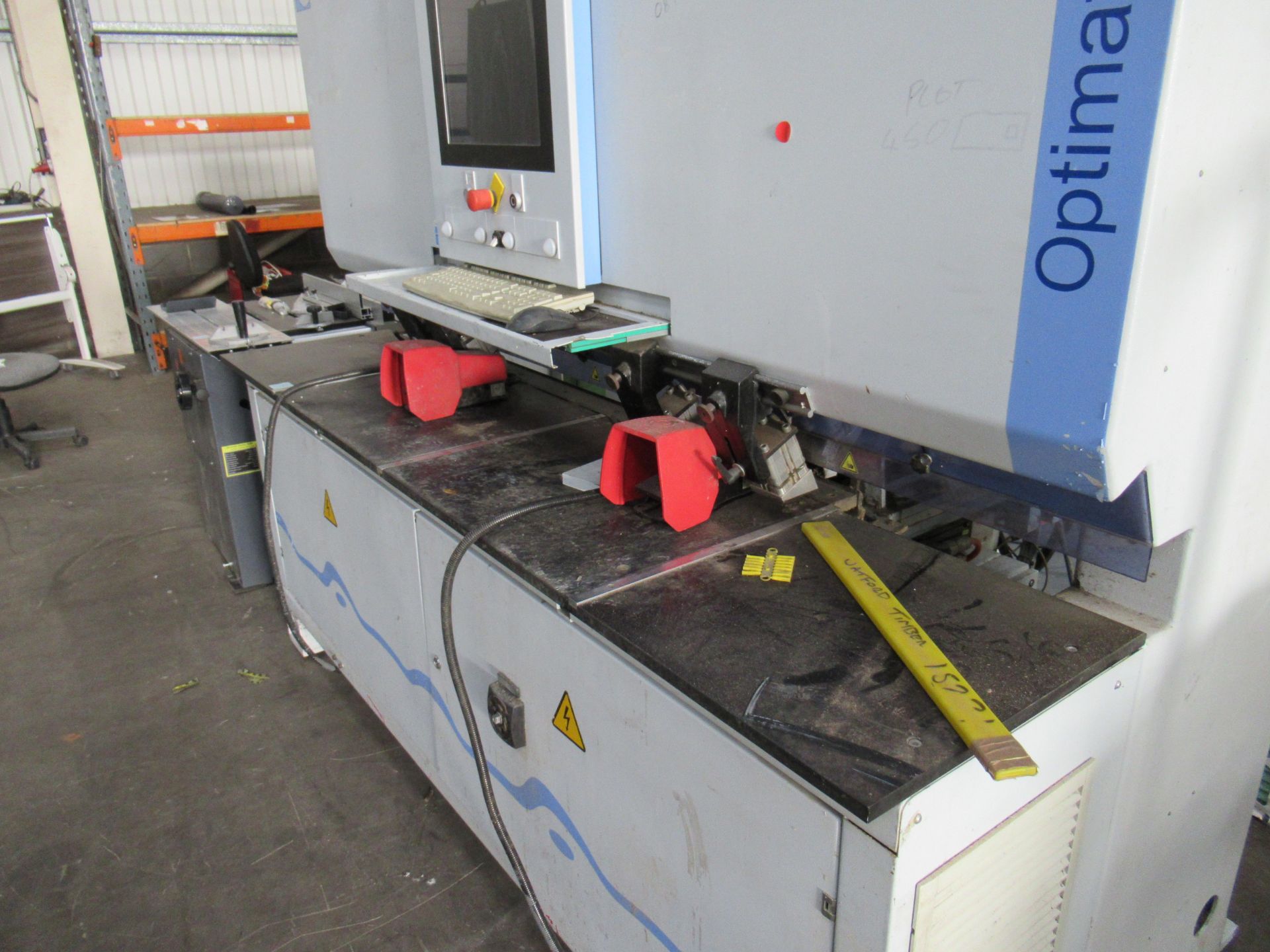 Weeke Optimat ABD150 CNC boring and dowel inserting machine, - Image 3 of 6