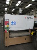 SCM Sandya CL130 1300mm wide belt sander,