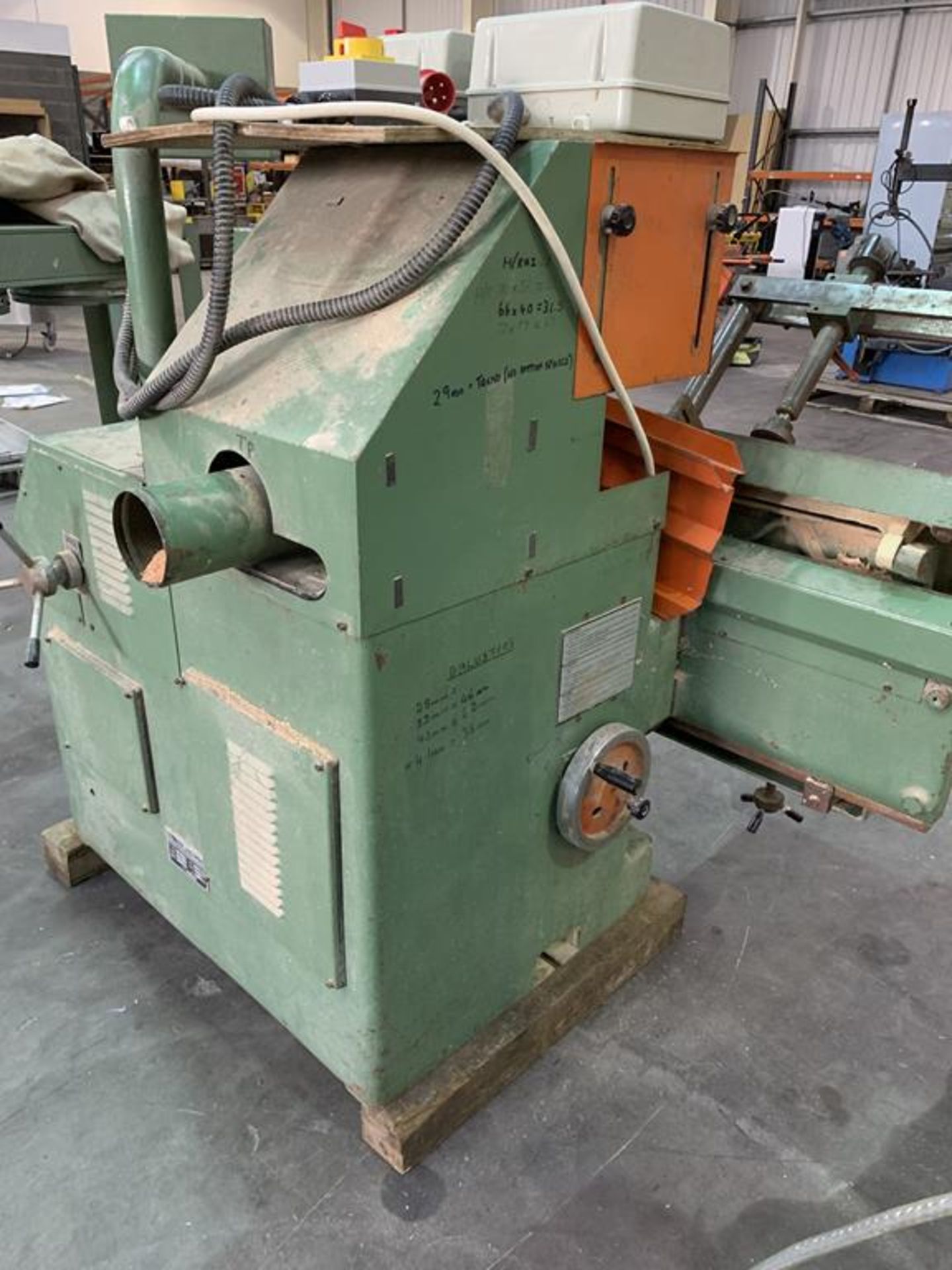 Saomad ST400 Tenoning Machine. 415V with 2x DC Brake Units - Image 6 of 10