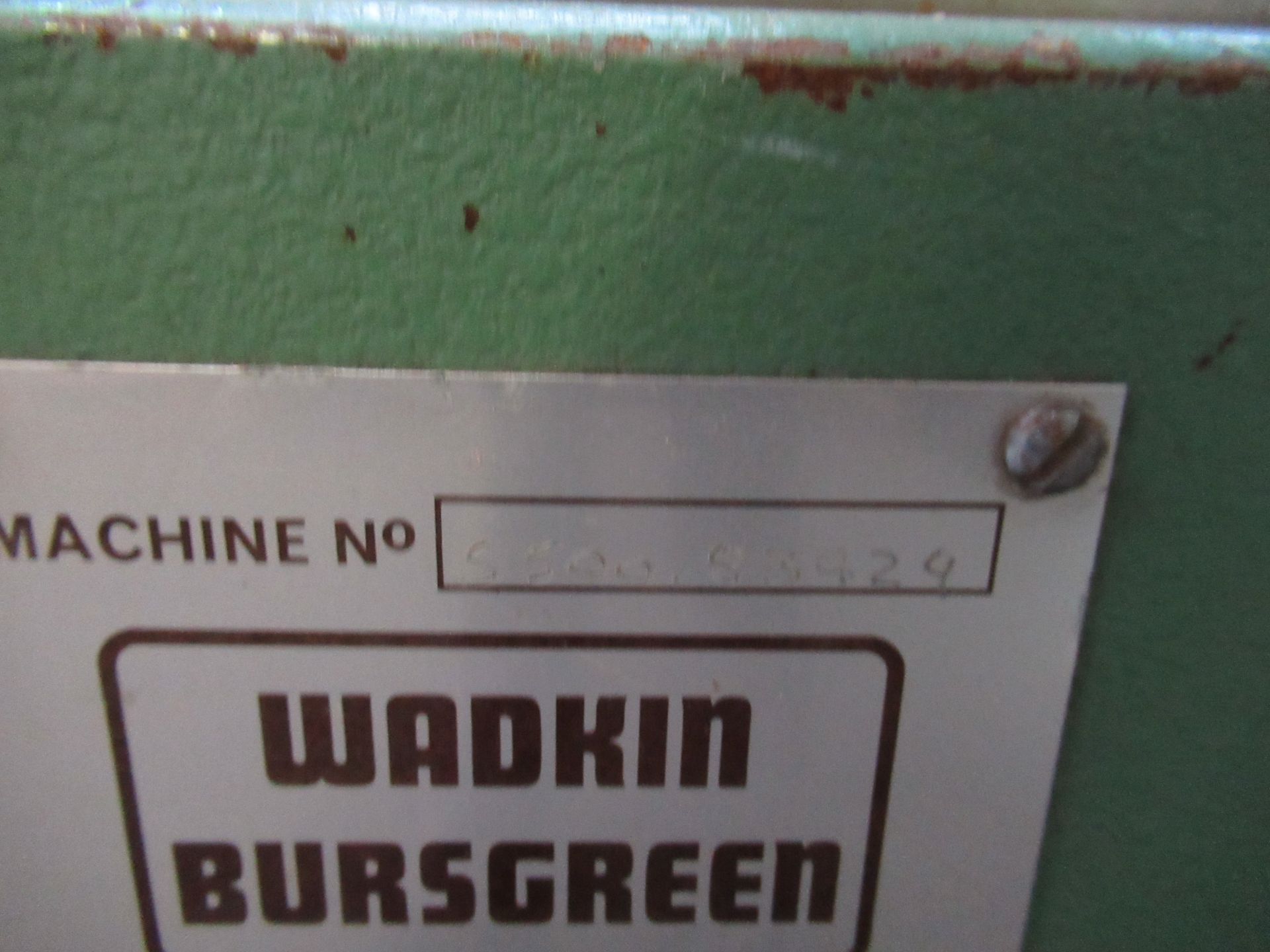 Wadkin Bursgreen Super 500 Planer 3 Phase - Image 4 of 6