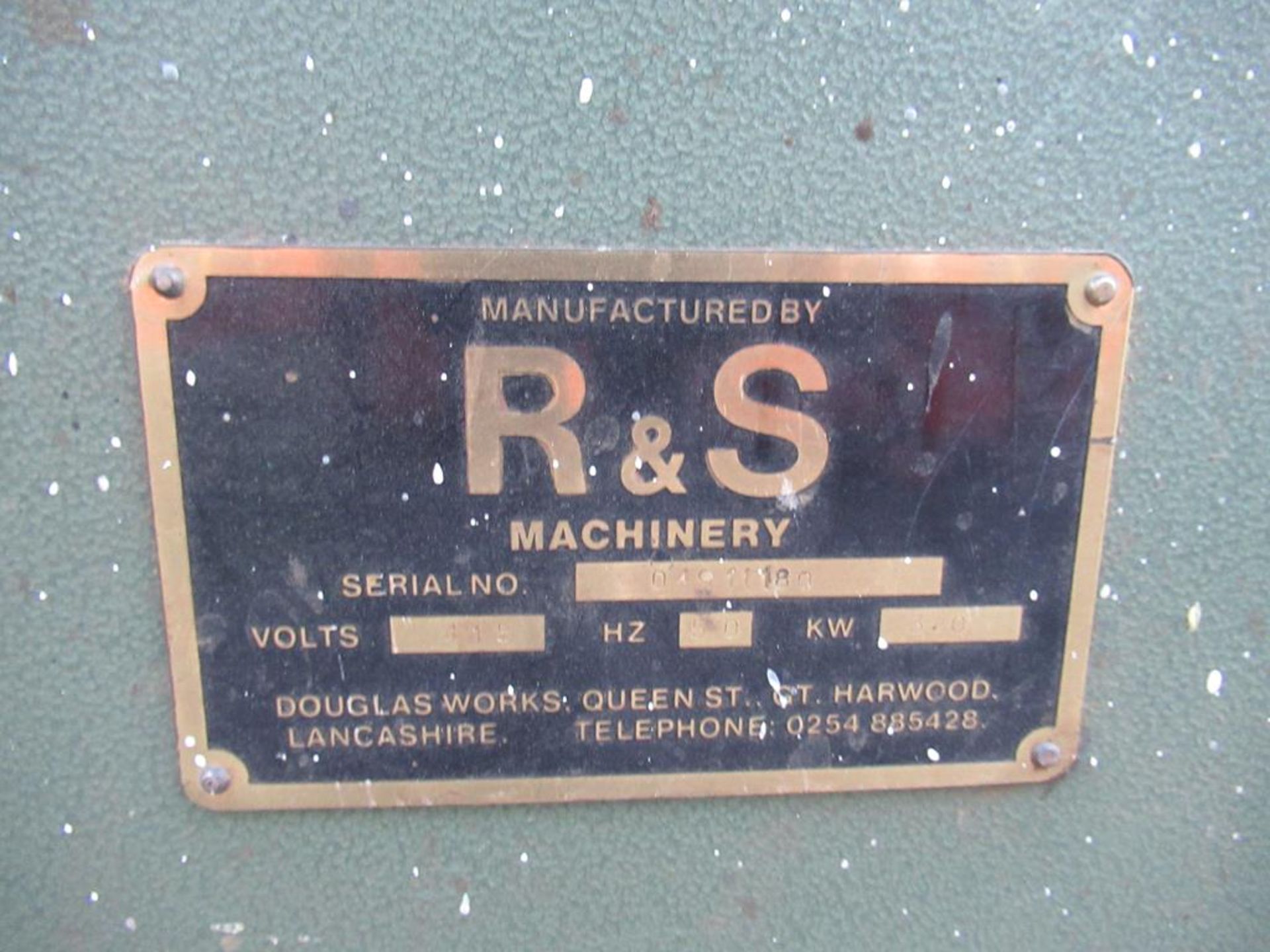 R & S Tenoner. - Image 4 of 6