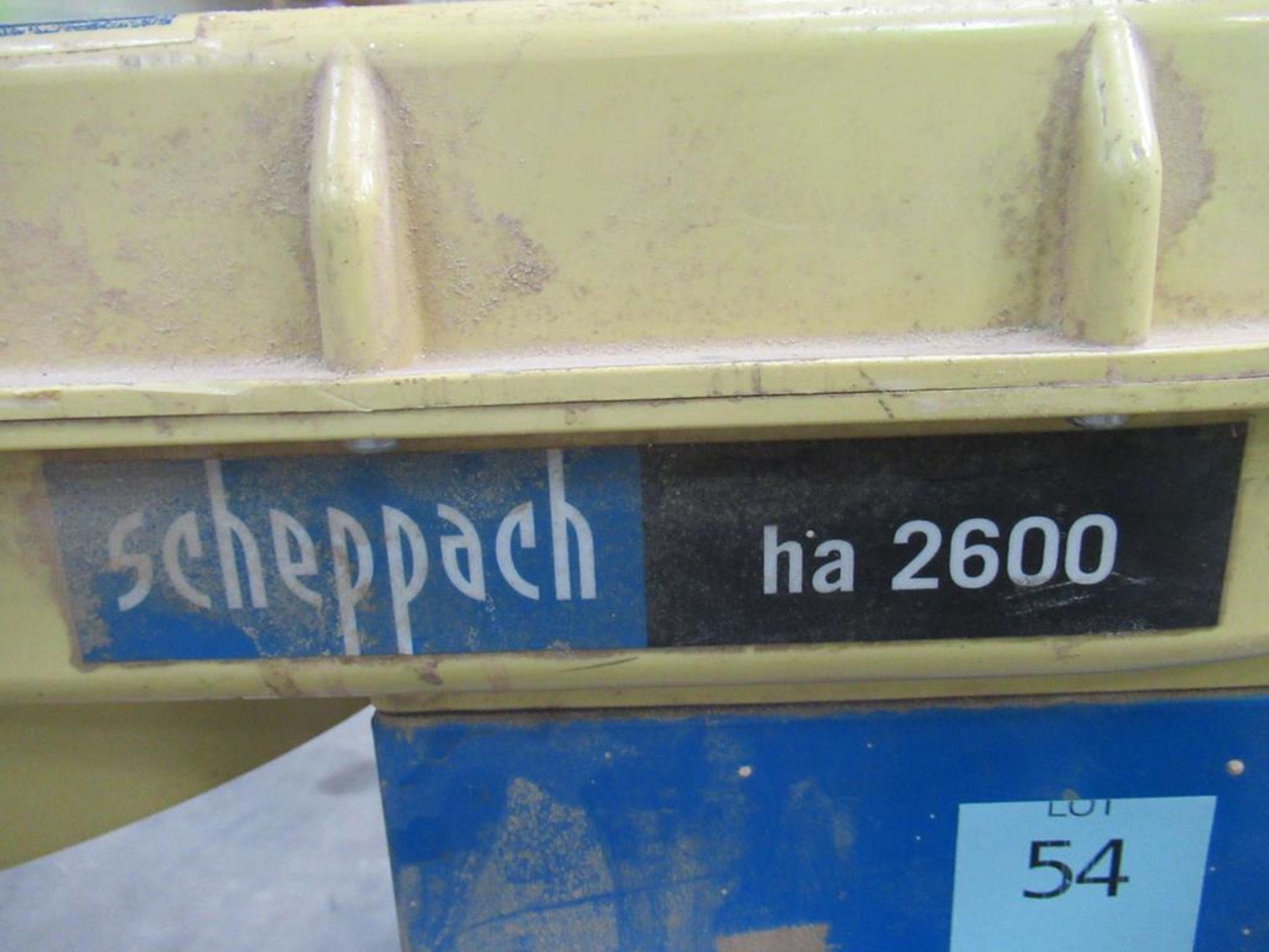 Scheppach HA2600 Single Bag Mobile Dust Extractor. 230V - Image 2 of 4