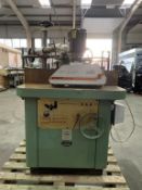 Wadkin Bursgreen BER3 Spindle Moulder with DC Brake and Steff 2034 Powered Roller Feed. 3phase