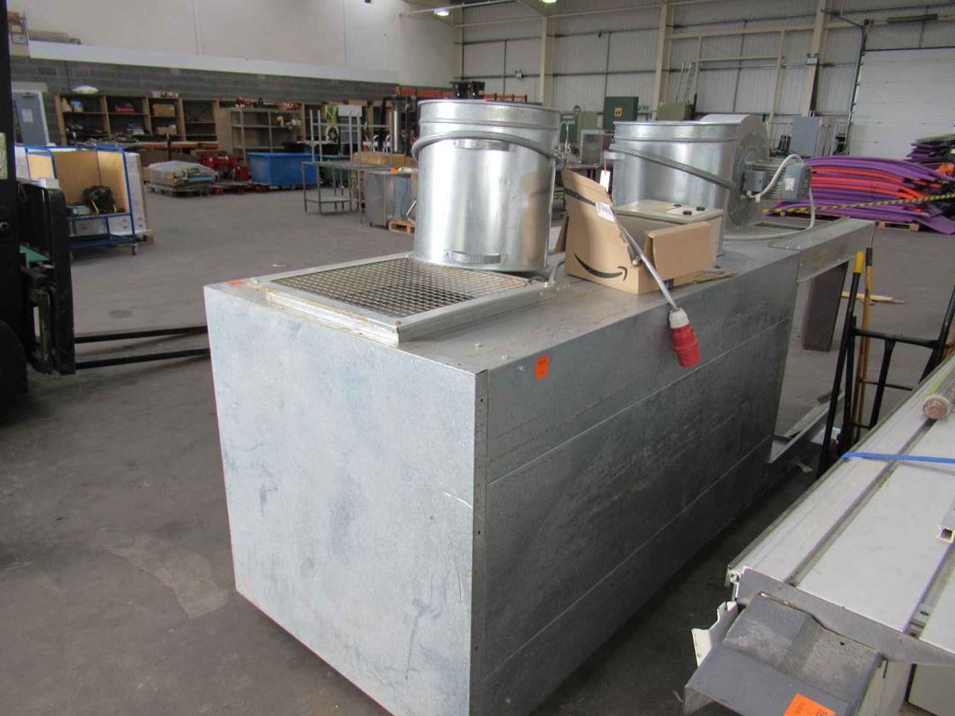 Twin Bin Cabinet Extractor with ATEX Explosion Panel for Fine Dust. - Image 5 of 6