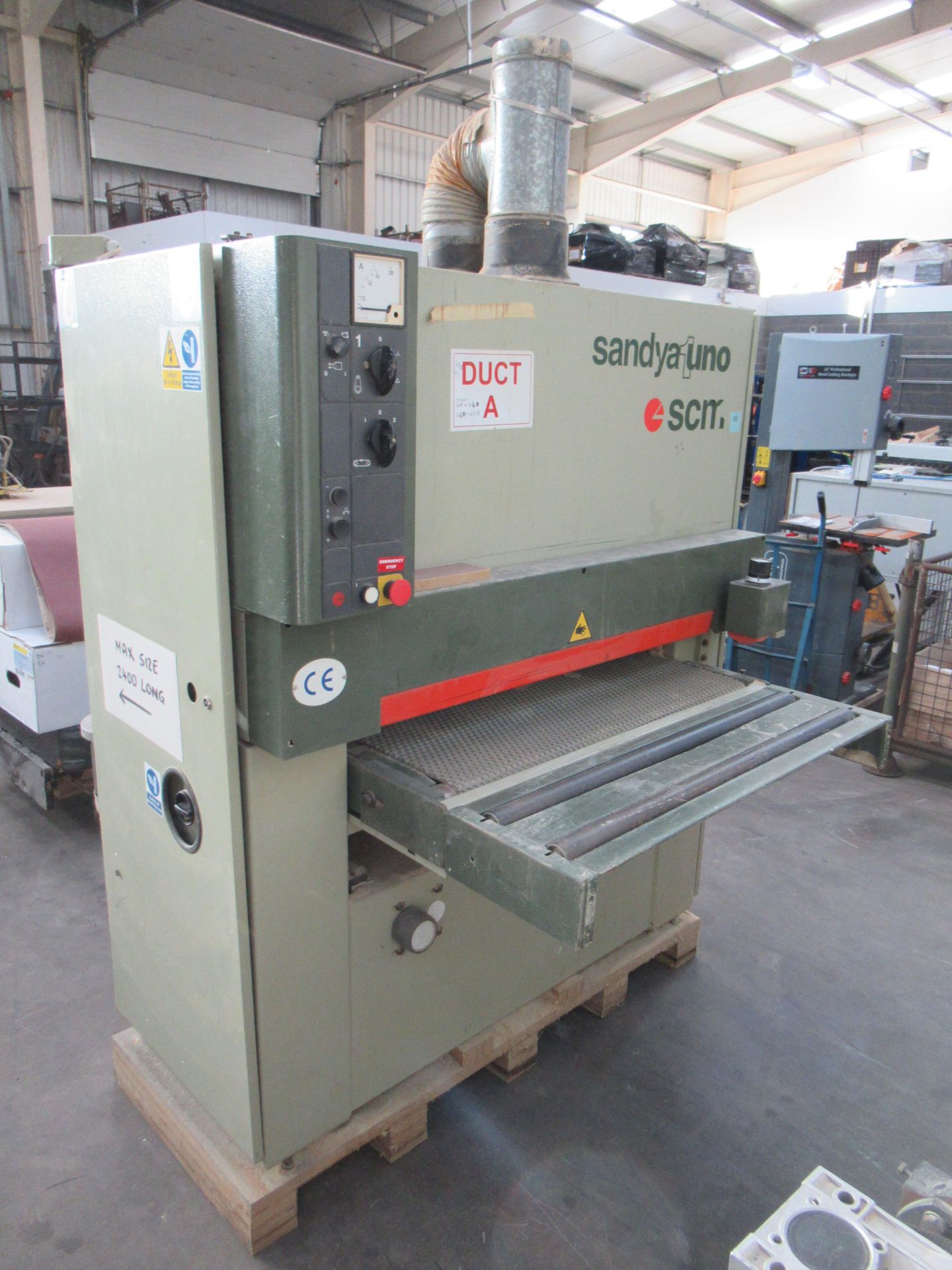 SCM Sandya 1 Uno horizontal wide belt sander (width 900mm) 3ph - Image 2 of 5