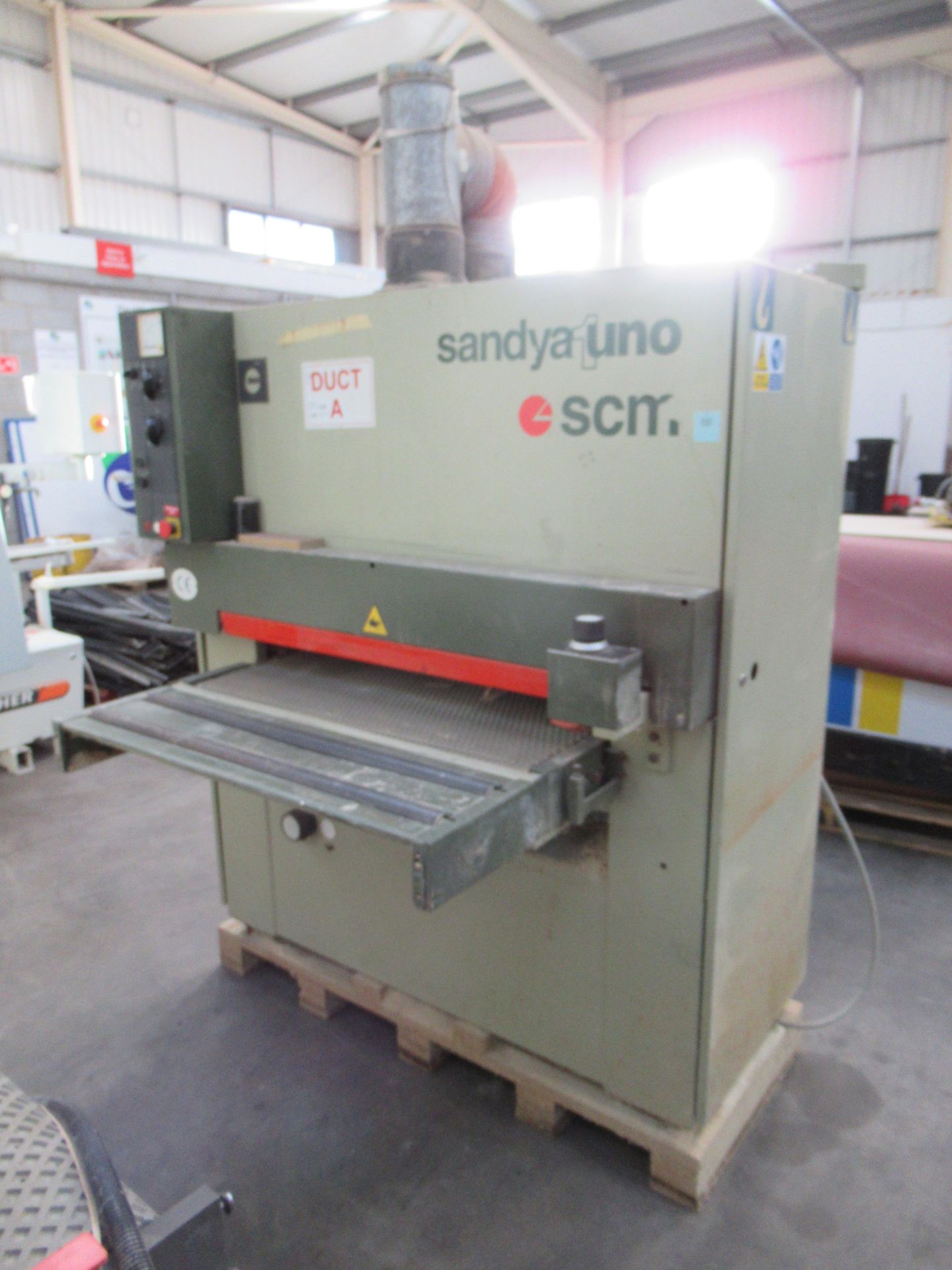 SCM Sandya 1 Uno horizontal wide belt sander (width 900mm) 3ph