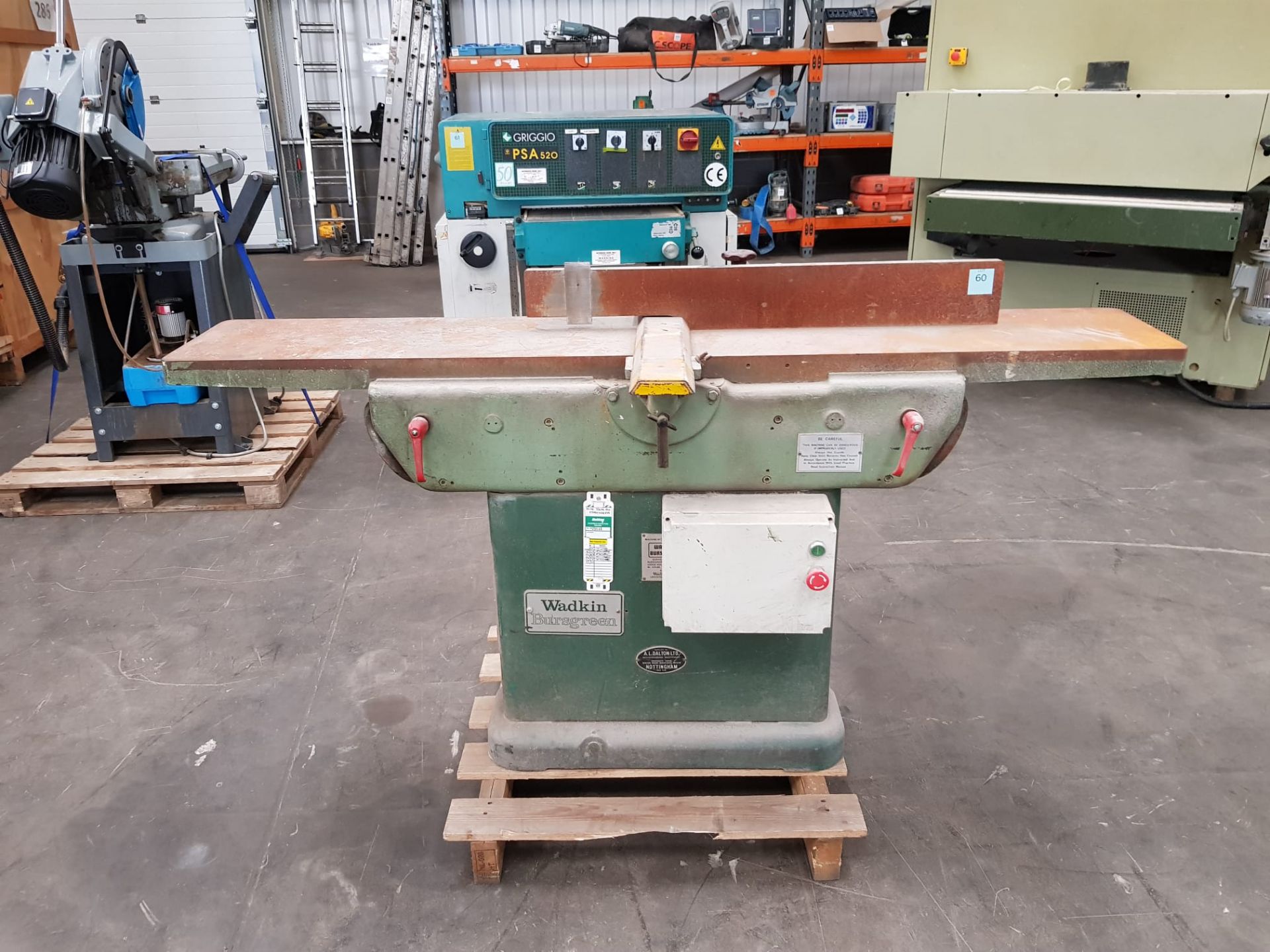 A Wadkin Bursgreen Planer