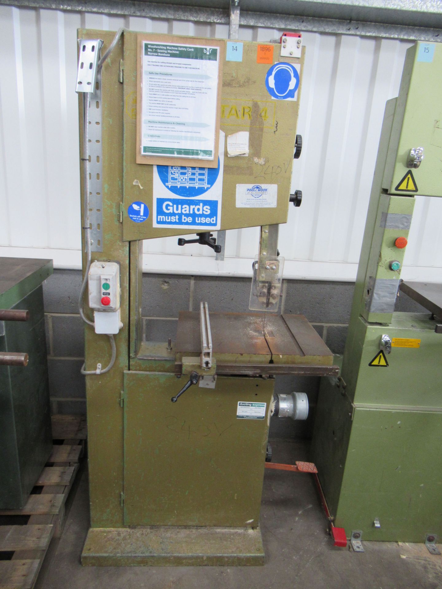 ACMSTAR Vertical Bandsaw - single phase.