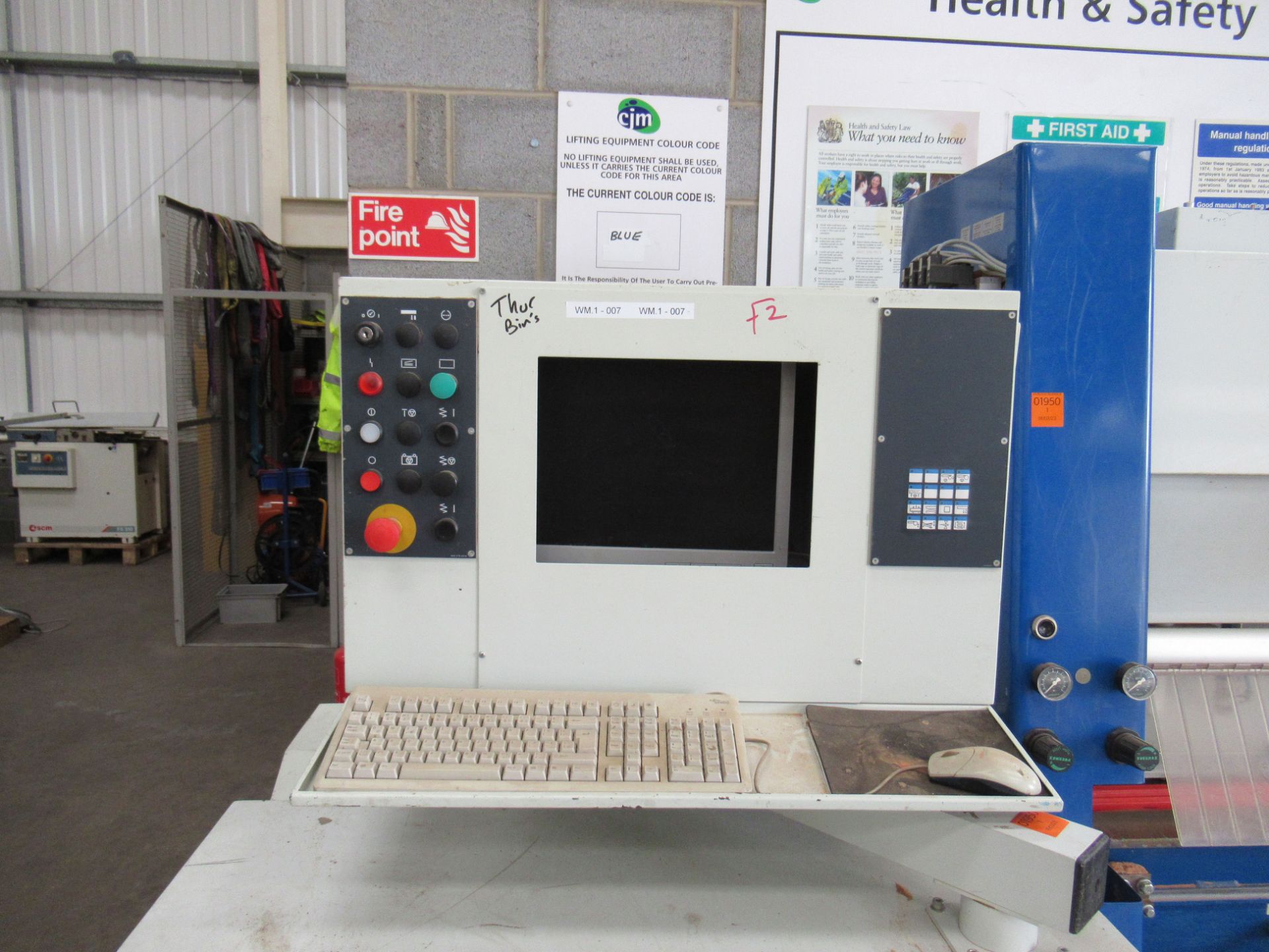 A Schelling FXH430/310 Beamsaw, YOM 2003, dismantled from site. - Image 3 of 16
