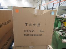4kW Double Bag Dust Collector (boxed, unused).