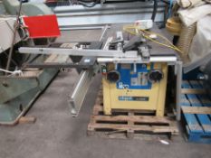 Scheppach TS4020 Table Saw with Sliding Bed Attachment - single phase.