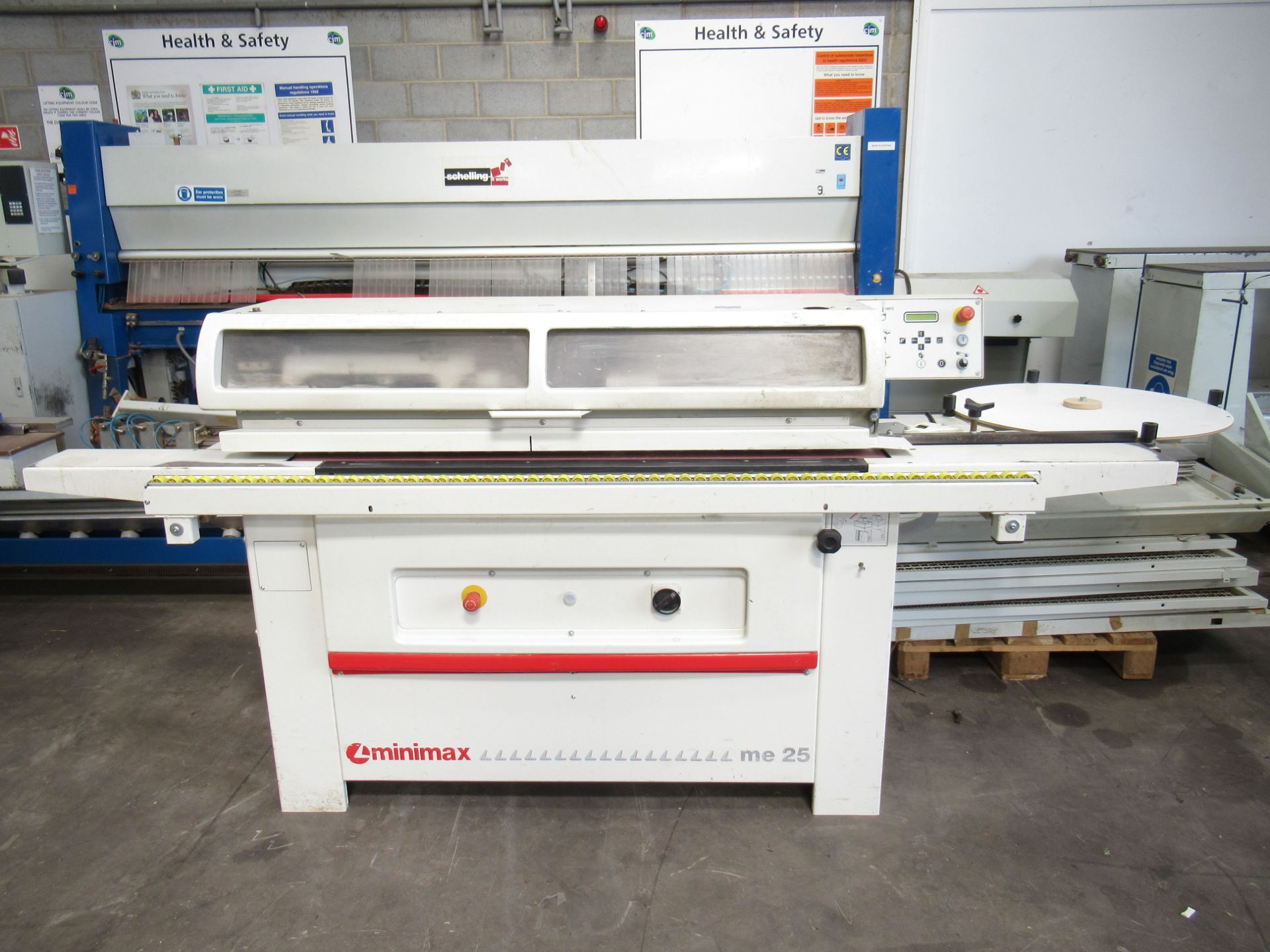 SCM MiniMax ME25 Glue Pot Edgebander.