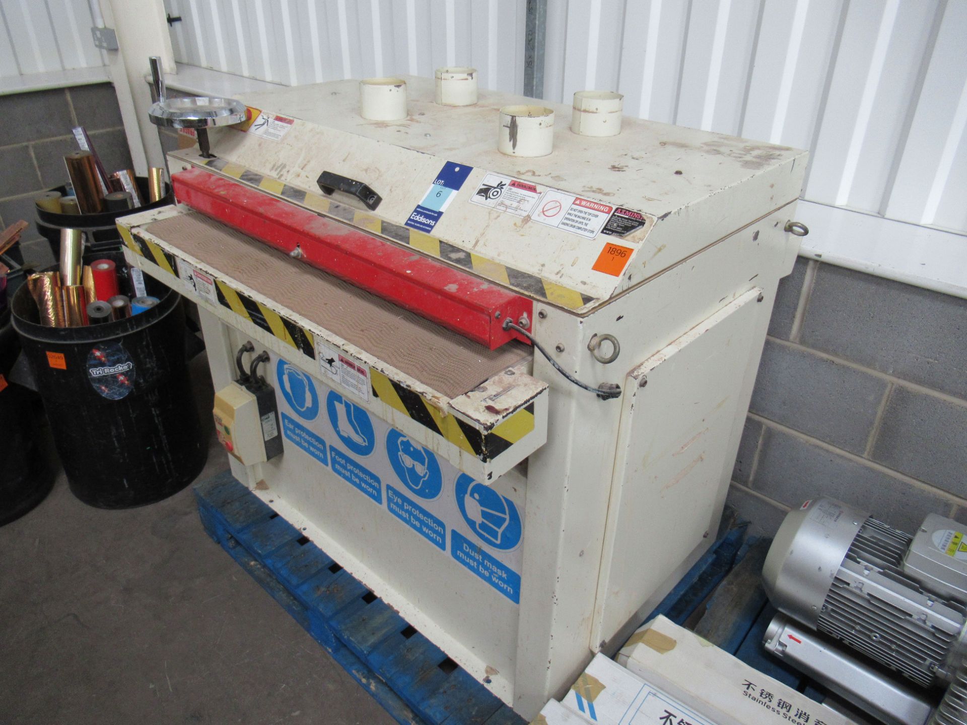 Axminster Drum Sander. 3ph. - Image 3 of 3