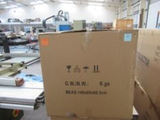 4kW Double Bag Dust Collector (boxed, unused).