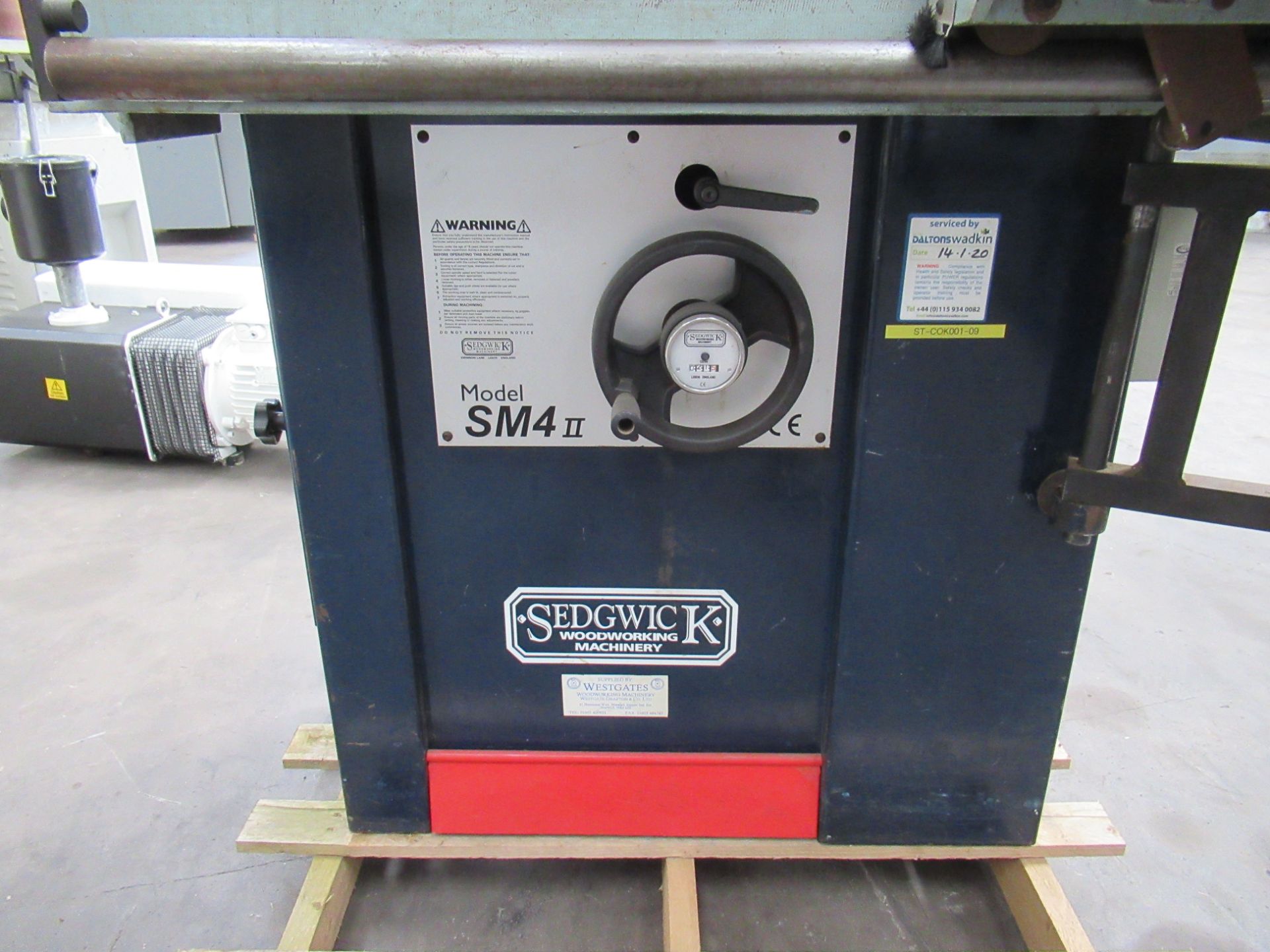 Sedgwick SM4II Spindle Moulder together with A Maggi Steff 2038 Roller Powered Feed (3ph). - Image 2 of 7