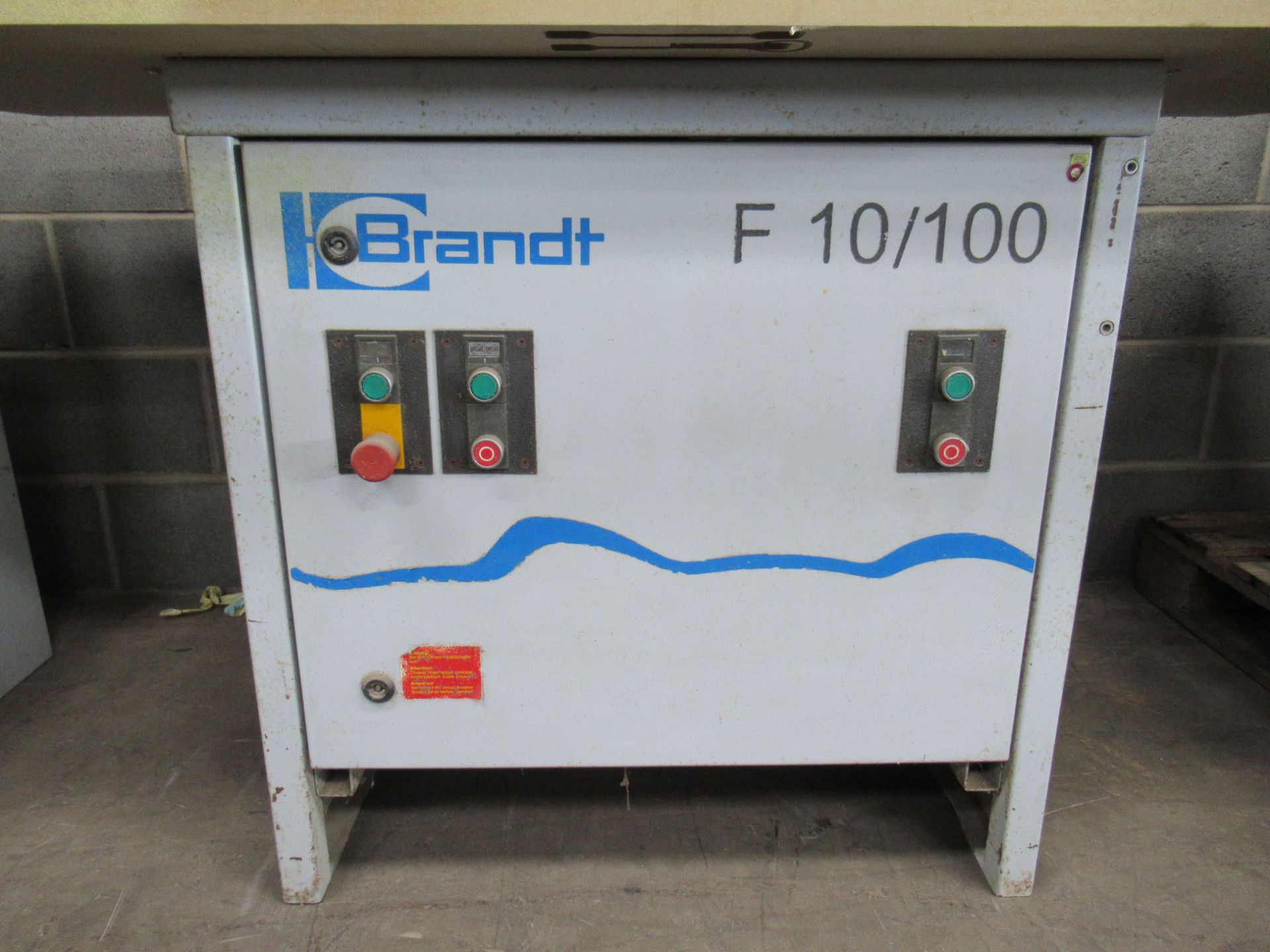 Brandt F10/100Top and Bottom Contour Edgebander(1800mm x 850mm) 3ph & Brandt KTD 51 contour Edgeban - Image 9 of 9