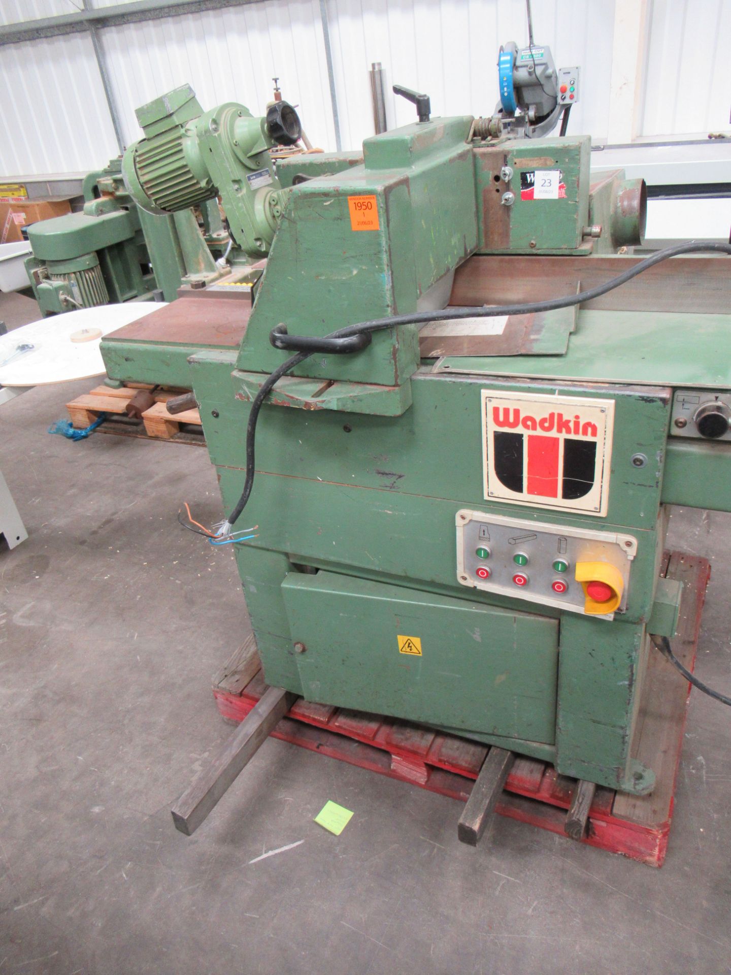 Wadkin Planer Thicknesser - PAR87220. - Image 2 of 8