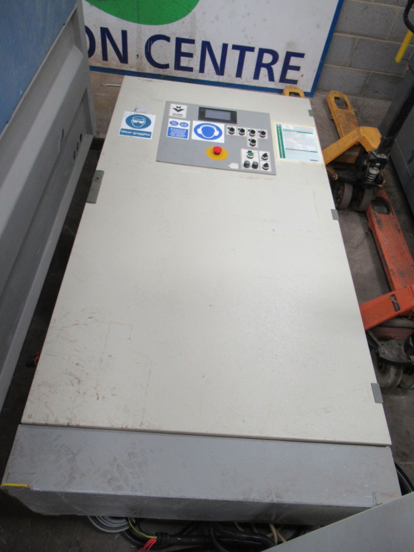 Vertongen Pentho4 Tenoning Machine together with a control panel. - Image 8 of 9